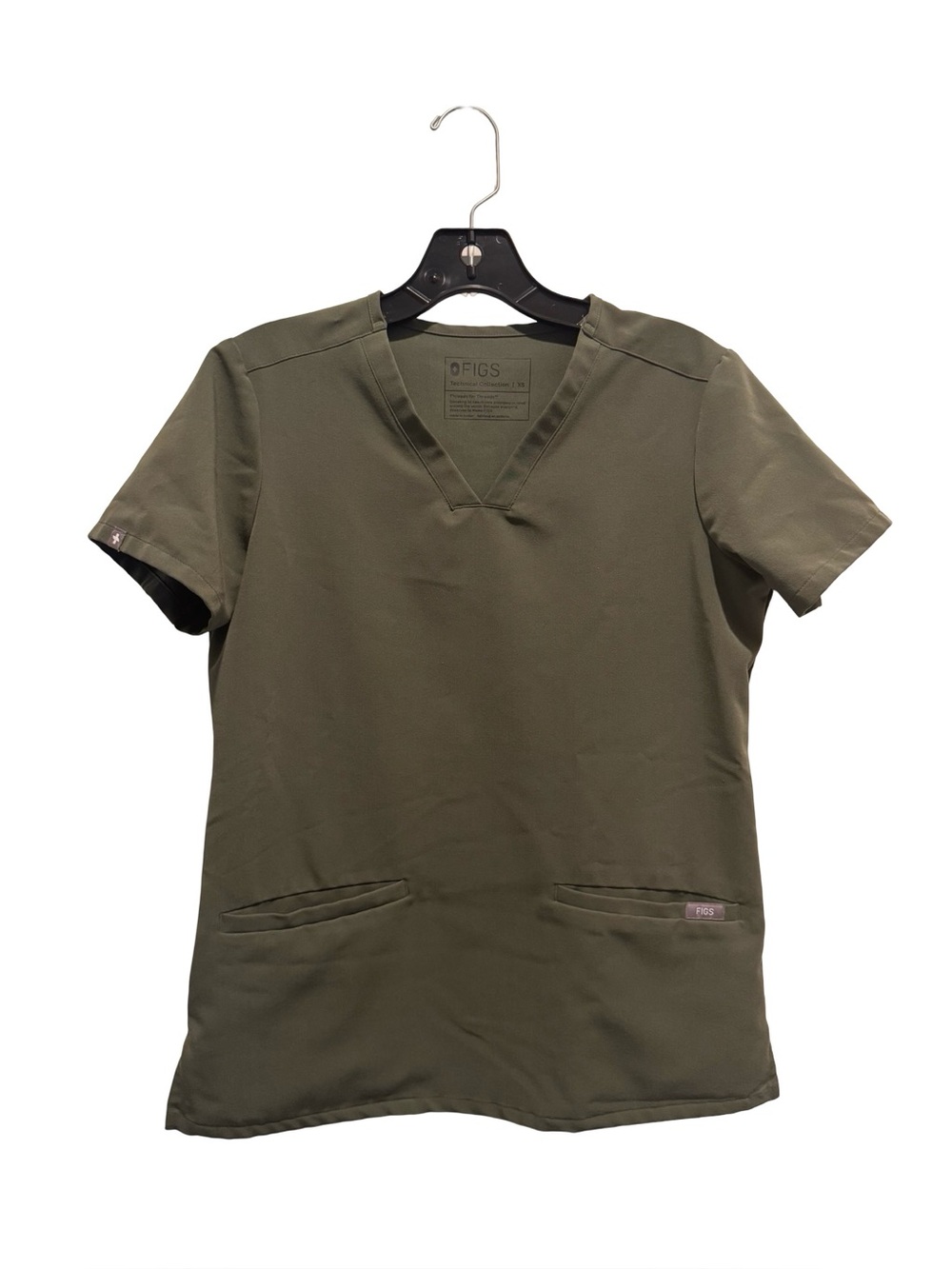 Figs Set Olive top size XS
